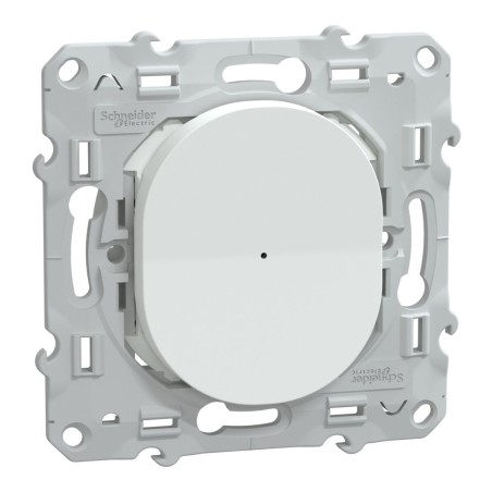 S320522W Wiser Ovalis - 2-wire zigbee push dimmer White