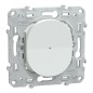 S320522W Wiser Ovalis - Dimmer a spinta zigbee a 2 fili Bianco