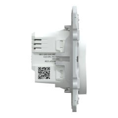 Pulsante zigbee 10A Bianco S320530W Wiser Ovalis