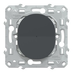 S340530W Wiser Ovalis - 10A zigbee Push Button Anthracite