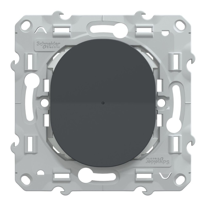 S340530W Wiser Ovalis - Pulsante zigbee 10A Antracite