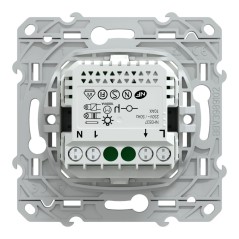 Push button 10A zigbee Anthracite S340530W Wiser Ovalis