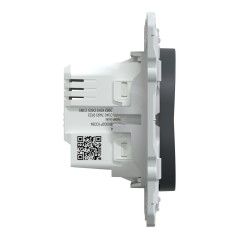 Pulsante 10A zigbee Antracite S340530W Wiser Ovalis