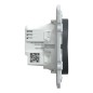 S340530W Wiser Ovalis - 10A zigbee Push Button Anthracite