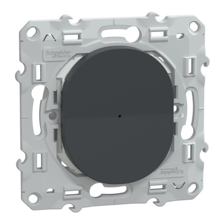 S340530W Wiser Ovalis - Pulsante zigbee 10A Antracite