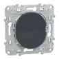 S340530W Wiser Ovalis - Pulsante zigbee 10A Antracite
