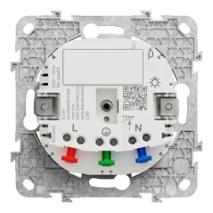 Presa collegata 2P+T 16A zigbee Antracite NU555954 Wiser Unica