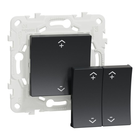 NU557154W Wiser Unica - 2 or 4 BP Wireless Central Switch Anthracite