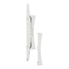 Wireless 2 or 4 BP Central Switch Antibacterial White NU557120W Wiser Unica