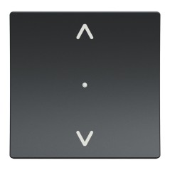 NU350854W Wiser Unica - 4A zigbee roller shutter switch anthracite mecha only