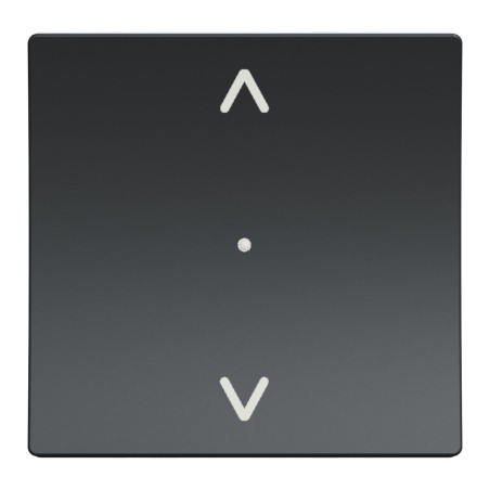 NU350854W Wiser Unica - 4A zigbee roller shutter switch anthracite mecha only
