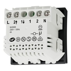 4A zigbee roller shutter switch anthracite mecha only NU350854W Wiser Unica