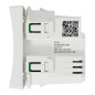 NU350820W Wiser Unica - 4A zigbee roller shutter switch white antimic meca only