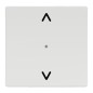 NU350820W Wiser Unica - 4A zigbee roller shutter switch white antimic meca only