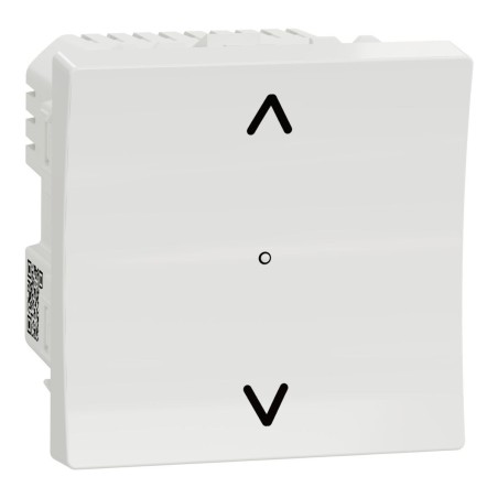 NU350820W Wiser Unica - 4A zigbee roller shutter switch white antimic meca only