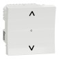 NU350820W Wiser Unica - 4A zigbee roller shutter switch white antimic meca only