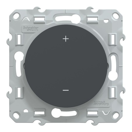 S540619 Wiser Odace - Termostato inteligente con cable 2A antracita