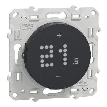 S540619 Wiser Odace - Termostato Intelligente Cablato 2A Antracite
