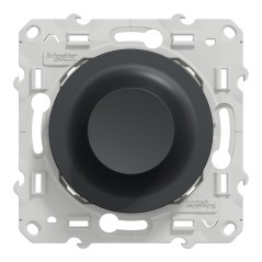 S540513W Wiser Odace - variateur rotatif LED 2 fils zigbee anthracite
