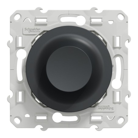 S540513W Wiser Odace - variateur rotatif LED 2 fils zigbee anthracite