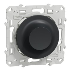 S540513W Wiser Odace - variateur rotatif LED 2 fils zigbee anthracite