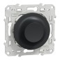 S540513W Wiser Odace - Regulador giratorio LED zigbee de 2 hilos en color antracita S540513W Wiser Odace - Regulador giratorio LED zigbee de 2 hilos en color antracita