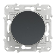 S540522W Wiser Odace - variateur poussoir 2 fils zigbee anthracite