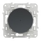 S540522W Wiser Odace - 2-Draht Zigbee Push Dimmer anthrazit S540522W Wiser Odace - 2-Draht Zigbee Push Dimmer anthrazit