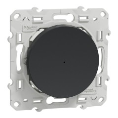 S540522W Wiser Odace - variateur poussoir 2 fils zigbee anthracite