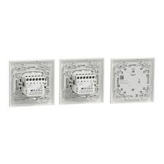 Wiser S520567K - Kit Odace commande sans fils et 2 volets roulants zigbee 3.0 encastré