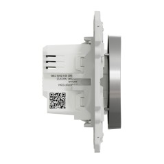 Interrupteur volet-roulant 4A zigbee alu S530567W Wiser Odace