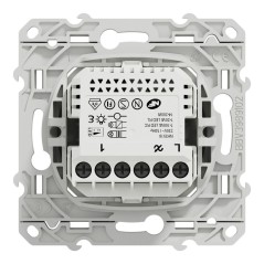 Interrupteur volet-roulant 4A zigbee alu S530567W Wiser Odace