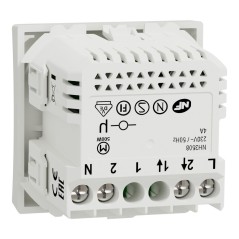 4A zigbee roller shutter switch white mecha only NU350818W Wiser Unica