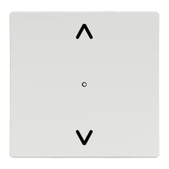 NU350818W Wiser Unica - Interruttore per tapparelle zigbee 4A solo mecha bianco