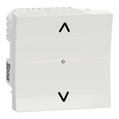 NU350818W Wiser Unica - 4A zigbee roller shutter switch white mecha only