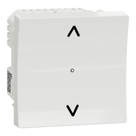 NU350818W Wiser Unica - 4A zigbee roller shutter switch white mecha only