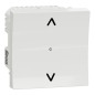 NU350818W Wiser Unica - 4A zigbee roller shutter switch white mecha only