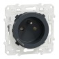 S540559 Wiser Odace - 16A zigbee 2P+T connected socket - Anthracite