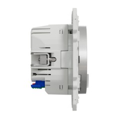 2P+T connected socket 16A zigbee Aluminium S530559 Wiser Odace