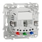 S520559 Wiser Odace - Prise 2P+T connectée 16A  zigbee Blanc