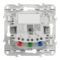 S520559 Wiser Odace - Prise 2P+T connectée 16A  zigbee Blanc