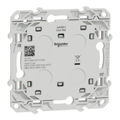 Interrupteur centralisé sans fil 2 ou 4 BP Blanc S520531 Wiser Odace