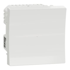 Pulsador zigbee de 10 A mecha blanco solo NU353718W Wiser Unica