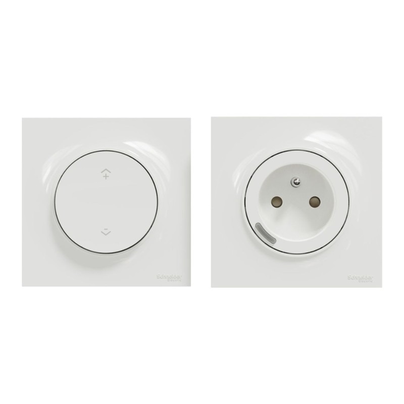 S520559K Wiser Odace - Kit di controllo wireless e presa intelligente zigbee 3.0