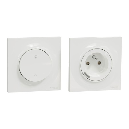 S520559K Wiser Odace - Kit de control inalámbrico y enchufe inteligente zigbee 3.0
