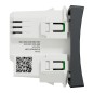 NU353754W Wiser Unica - 10A zigbee push button anthracite mecha only