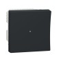 NU353754W Wiser Unica - Pulsador zigbee de 10 A solo mecha antracita