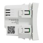 NU351518W Wiser Unica - 2-wire zigbee push dimmer white mecha only