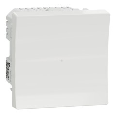 NU351518W Wiser Unica - 2-wire zigbee push dimmer white mecha only