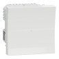NU351518W Wiser Unica - 2-wire zigbee push dimmer white mecha only